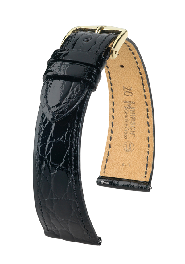 Hirsch Uhrenarmband Genuine Croco 189X08X50