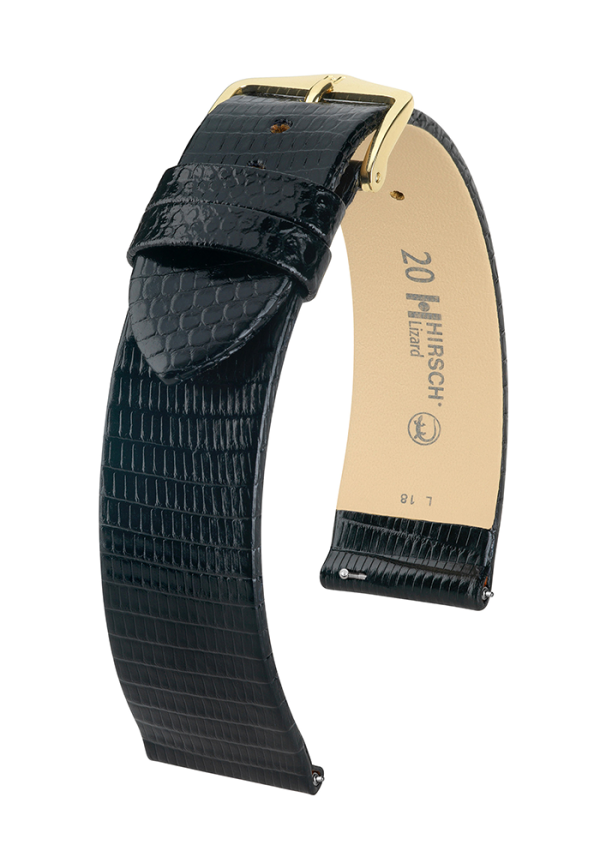 Hirsch Uhrenarmband Lizard 01766X50