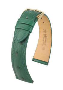 Hirsch Uhrenarmband Massai Ostrich 04X62X40