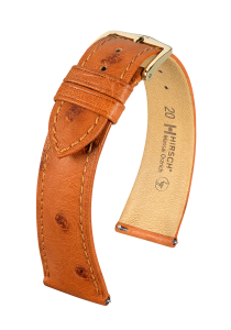 Hirsch Uhrenarmband Massai Ostrich 04X62X70