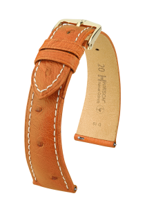 Hirsch Uhrenarmband Massai Ostrich 04X62X71