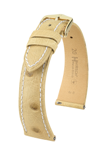 Hirsch Uhrenarmband Massai Ostrich 04X62X91