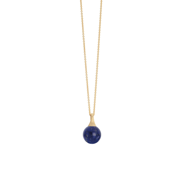 Marco Bicego Africa Halskette mit Anhänger aus Gelbgold mit Lapislazuli CB2493_LP01_Y_02