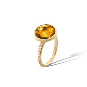 Marco Bicego Jaipur Color Ring aus Gold mit Citrin und Diamanten AB586-B_QG01_Y_02