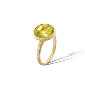 Marco Bicego Jaipur Color Ring aus Gold mit Lemon Citrin und Diamanten AB586-B_LC01_Y_02