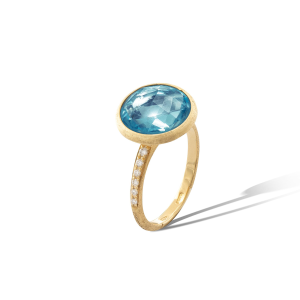 Marco Bicego Jaipur Color Ring aus Gold mit Sky-Blue Topas und Diamanten AB586-B_TP01_Y_02