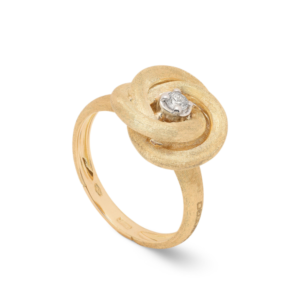 Marco Bicego Jaipur Link Ring aus Gold mit Diamanten AB648_B_YW_Q6