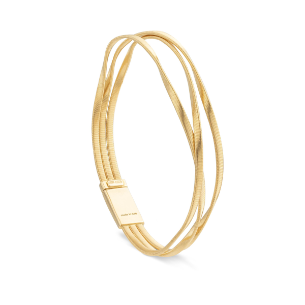 Marco Bicego Marrakech Dreireihiges Armband aus Gelbgold BG848_Y_01