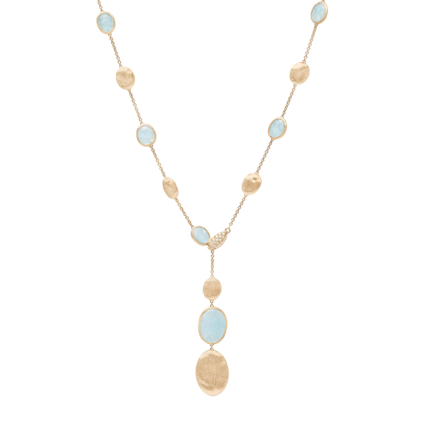 Marco Bicego Siviglia Y-Kette aus Gold mit Aquamarinen und Diamanten CB2653-B_AQ01_Y_02