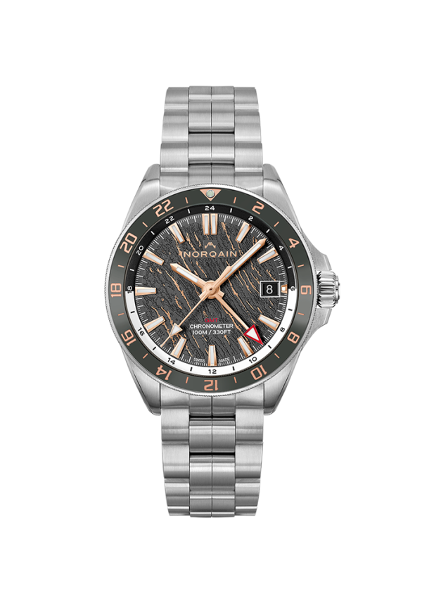 NORQAIN Adventure Neverest GMT Glacier 41mm NN1100SC3CG/G113