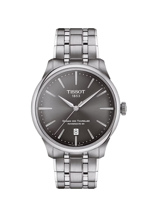 Tissot T-Classic Chemin des Tourelles Powermatic 80 39 mm T139.807.11.061.00