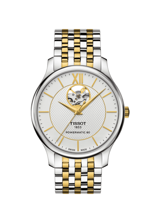 Tissot T-Classic Tradition Powermatic 80 Open Heart T063.907.22.038.00