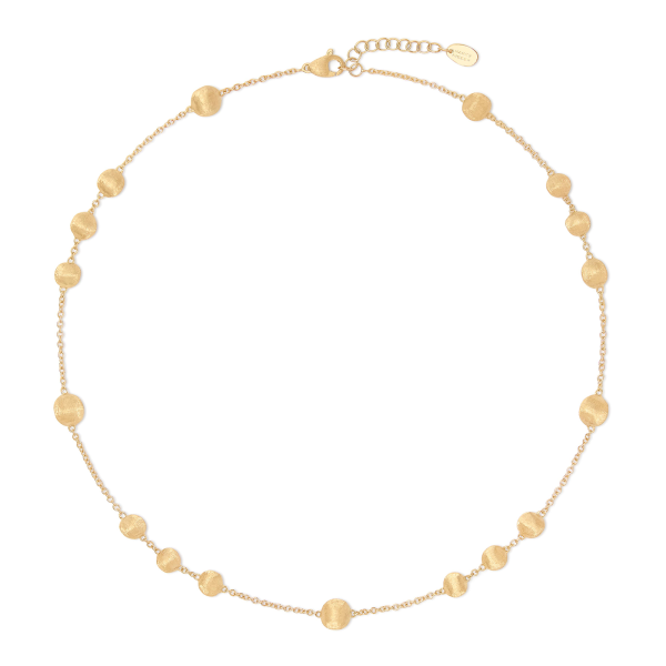 Marco Bicego Africa Glieder-Halskette aus Gelbgold mit Kugeln CB2830