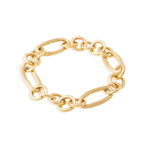 Marco Bicego Jaipur Link Armband aus Gold mit polierten Gold Links BB2670_Y_LI