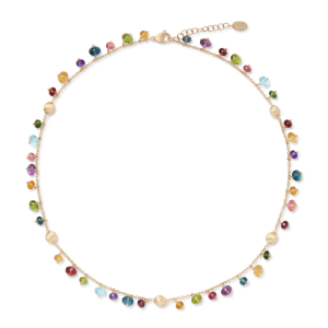 Marco Bicego Africa Gemstones Chokerkette mit bunten Edelsteinen CB2781_MIX02