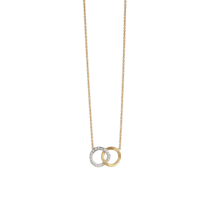 Marco Bicego Jaipur Link Halskette mit Anhänger aus Gelbgold mit Diamanten CB1803_B_YW_Q6