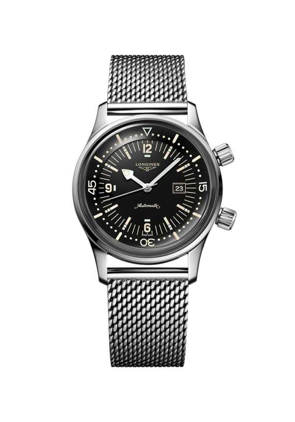 Longines Heritage Longines Legend Diver Watch L3.374.4.50.6