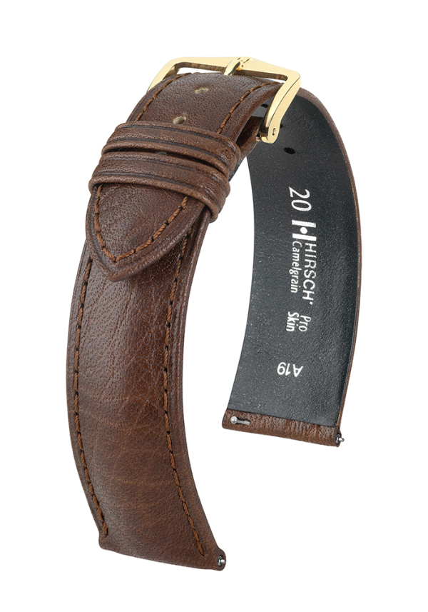 Hirsch Uhrenarmband Camelgrain 01009X15