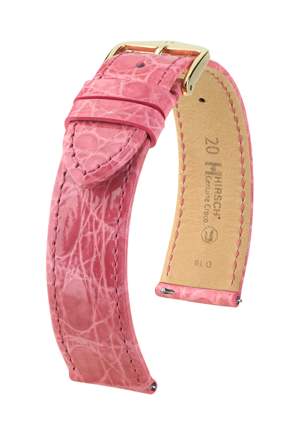 Hirsch Uhrenarmband Genuine Croco 189X08X25