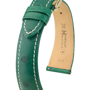 Hirsch Uhrenarmband Massai Ostrich 04X62X41