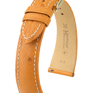Hirsch Uhrenarmband Massai Ostrich 04X62X74