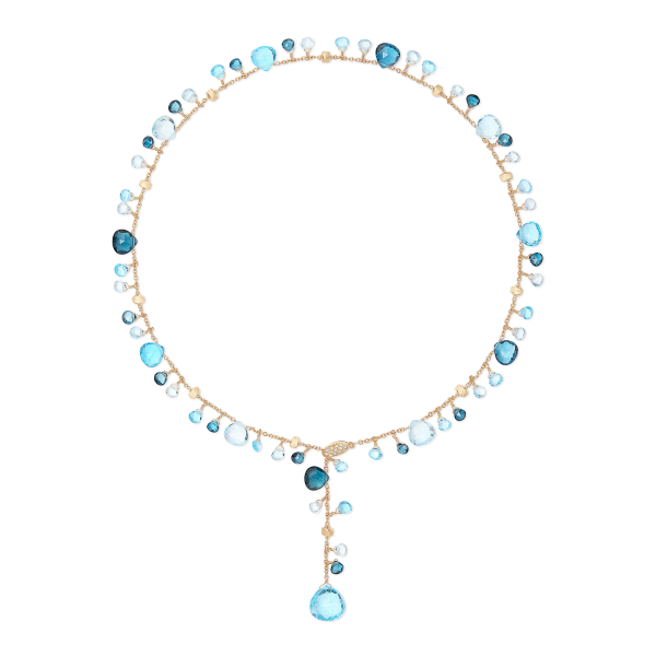 Marco Bicego Paradise Y-Kette aus Gelbgold mit Topas-Mix CB2586-B_TP01