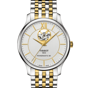 Tissot T-Classic Tradition Powermatic 80 Open Heart T063.907.22.038.00
