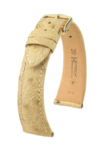 Hirsch Uhrenarmband Massai Ostrich 04X62X90