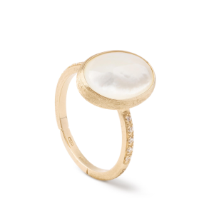 Marco Bicego Siviglia Ring aus Gold mit Perlmutt und Diamanten AB610-B_MPW_Y