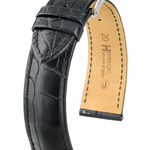 Hirsch Uhrenarmband Genuine Alligator 102X07X59