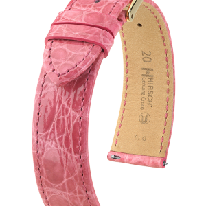 Hirsch Uhrenarmband Genuine Croco 189X08X25