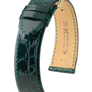 Hirsch Uhrenarmband Genuine Croco 189X08X40