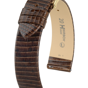 Hirsch Uhrenarmband Lizard 01766X10