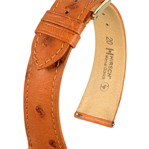 Hirsch Uhrenarmband Massai Ostrich 04X62X70