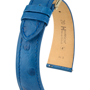 Hirsch Uhrenarmband Massai Ostrich 04X62X85