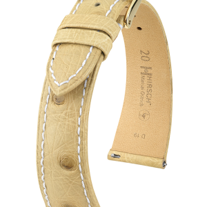 Hirsch Uhrenarmband Massai Ostrich 04X62X91