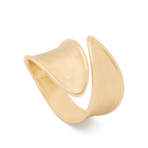 Marco Bicego Lunaria Lunaria Twist Bandring aus 18 Karat Gelbgold groß AB661__Y_02