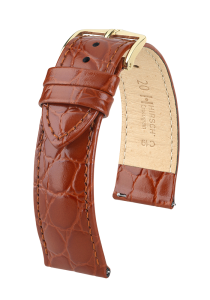 Hirsch Uhrenarmband Crocograin 123X28X70
