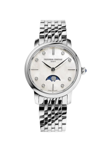 Frederique Constant Classics Slimline Ladies Moonphase FC-206MPWD1S6B